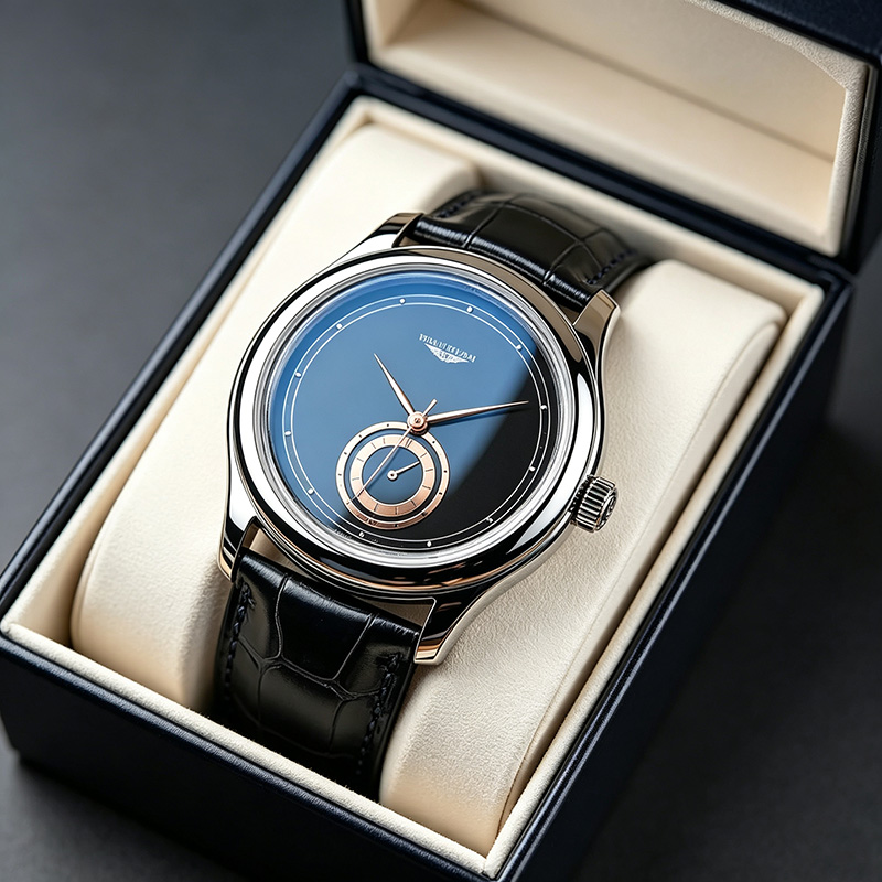 Leather Watch Band Men - クラシックなメンズクォーツ腕時計、ファッショナブルなメタルダイヤル、レザーストラップ、カジュアルビジネス男性用時計、最高のギフトチョイス、Reloj