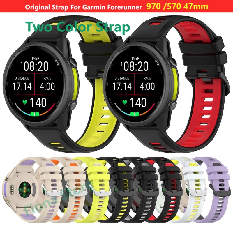 Garmin Forerunner 970 570、47mm - Silicone Watch Band 22Mm のレビューと価格