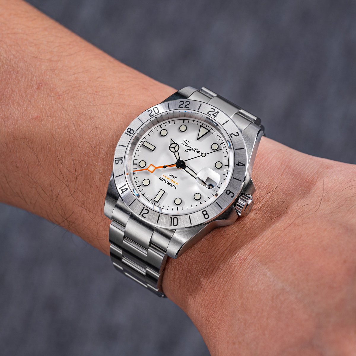 Sugess メンズ腕時計 GMT オートマチック ピーコッ - Rolex Watch Submariner のレビューと価格