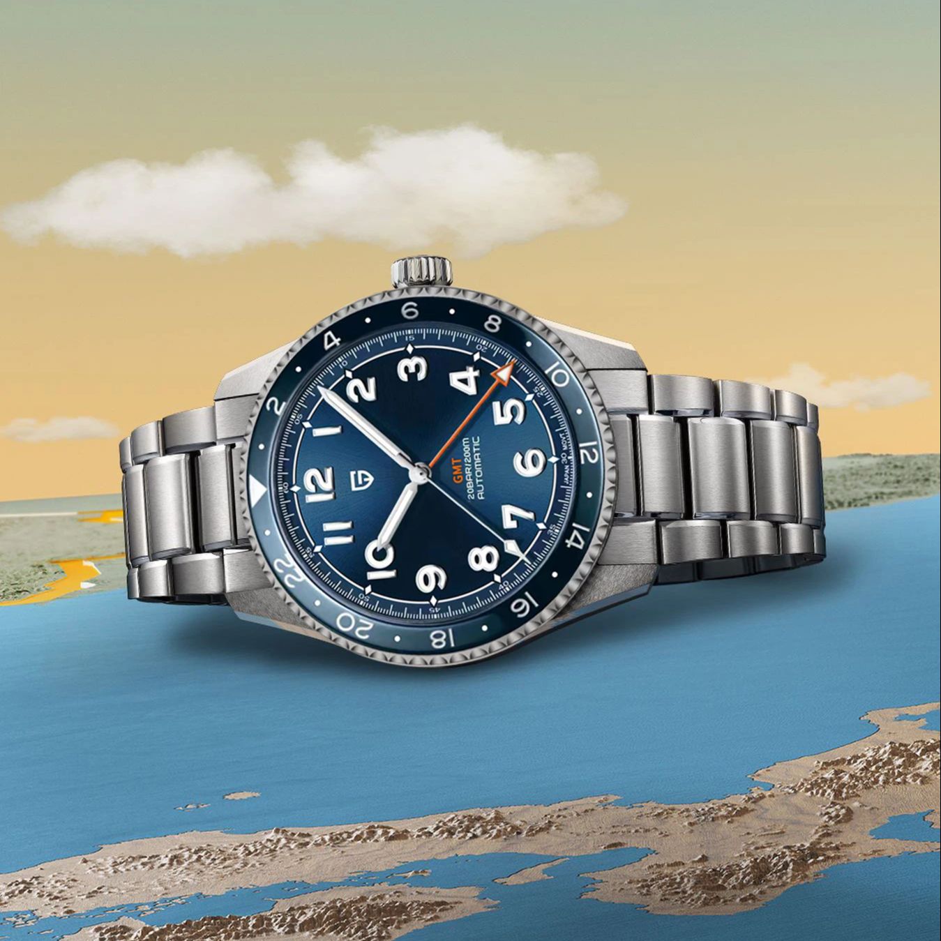 パガーニデザイン 40mm メンズ自動機械式時計 GMT サ - Rolex Watch Submariner のレビューと価格