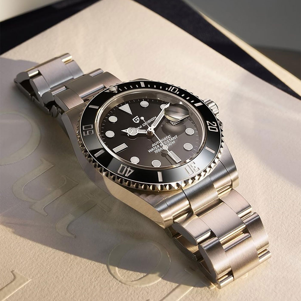 43 ミリメートルダイビングウォッチパガーニデザイン自動腕時 - Rolex Watch Submariner のレビューと価格