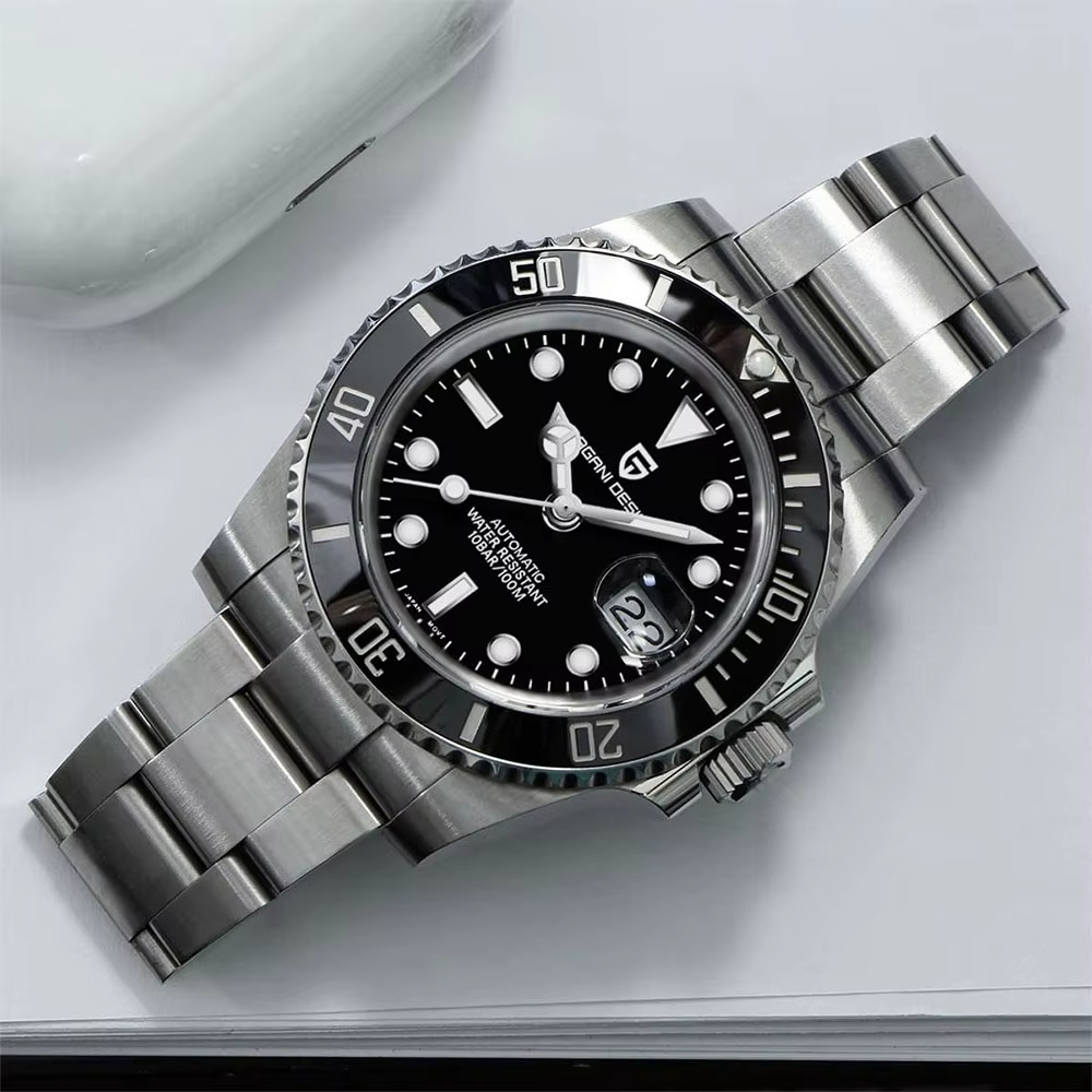 43 ミリメートルダイビングウォッチパガーニデザイン自動腕時 - Rolex Watch Submariner のレビューと価格