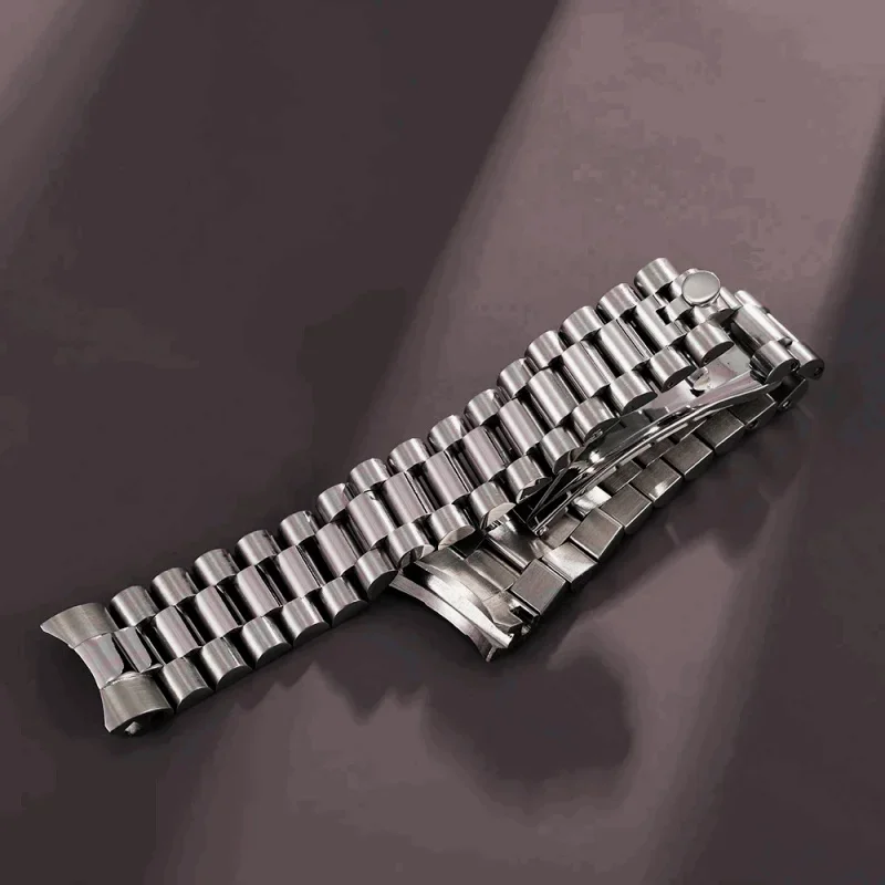 20 ミリメートルソリッドステンレス鋼プレジデント時計バンド - Rolex Watch Datejust のレビューと価格