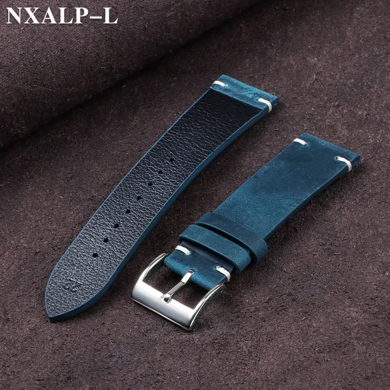 ヴィンテージオイルワックスレザー時計バンド 18 ミリメート - Suede Strap Watch のレビューと価格