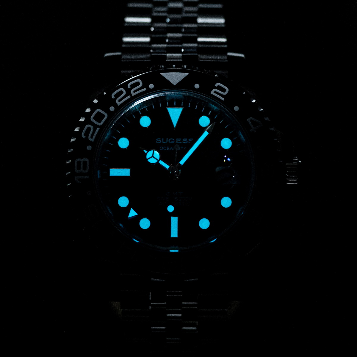 Sugess GMT ダイビングウォッチ メンズ 自動巻き機 - Rolex Watch Datejust のレビューと価格