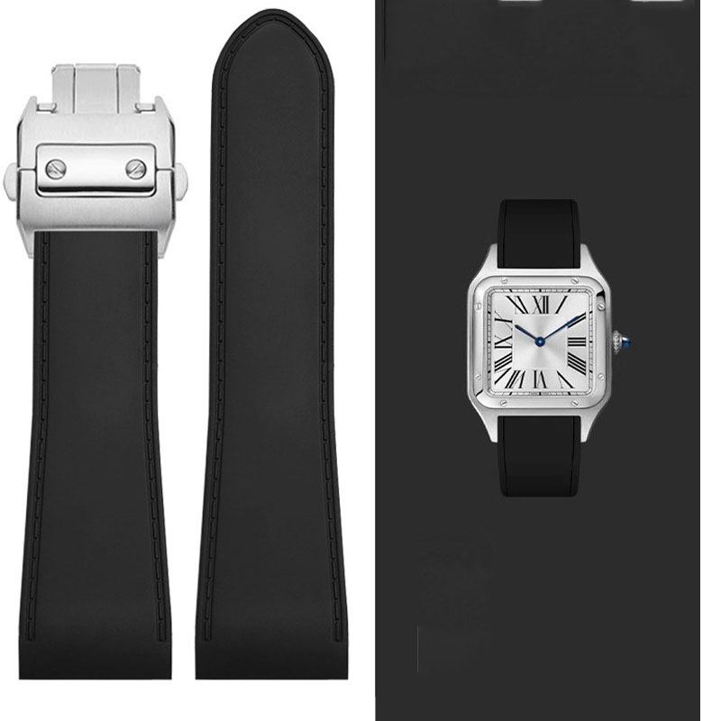 カルティエ santos100 サントスシリコーンゴム時計ス - Cartier Watch Santos のレビューと価格