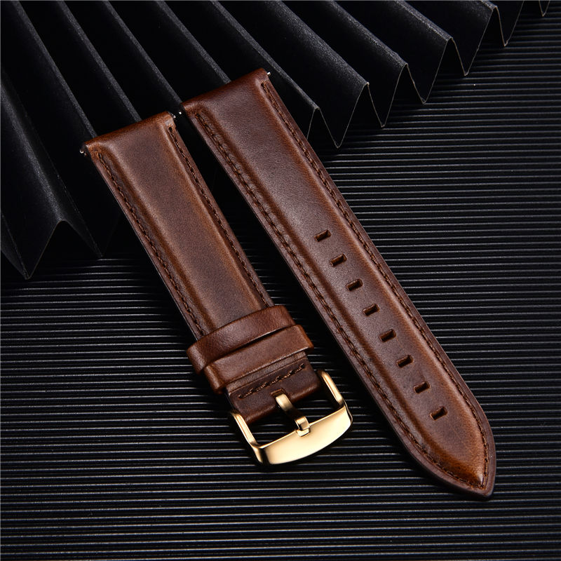 高品質本革時計ストラップ 18 ミリメートル 20 ミリメー - Leather Strap Quick Release のレビューと価格