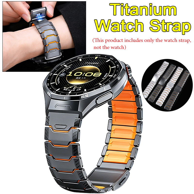 22mmチタンラバーストラップ Huawei Watch G - Silicone Watch Band 22Mm のレビューと価格