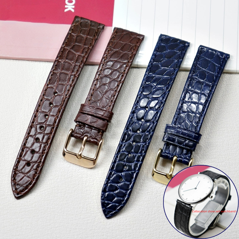 薄型クロコダイル本革ストラップ ロンジンL4 L2 セイコー - Cartier Watch Tank のレビューと価格