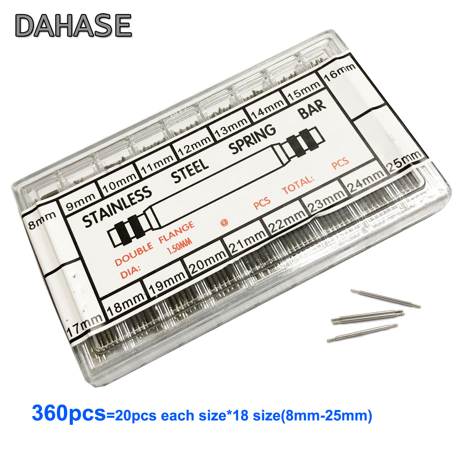 360個の修復ツールキットセットピン8 9 10 11 12 - Spring Bar Tool Set のレビューと価格