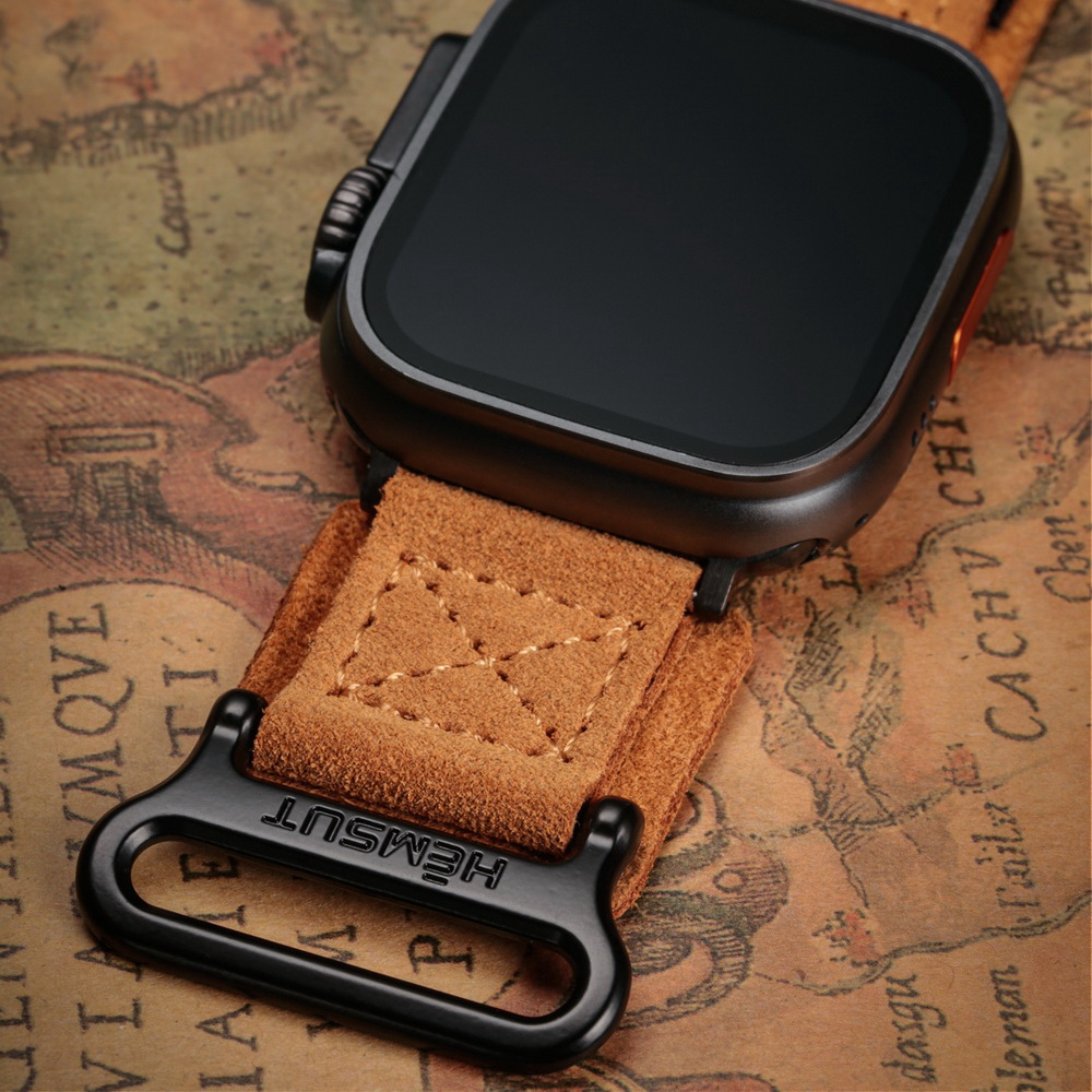 Apple Watch SE10用バンド 42/46mm 牛 - Suede Strap Watch のレビューと価格