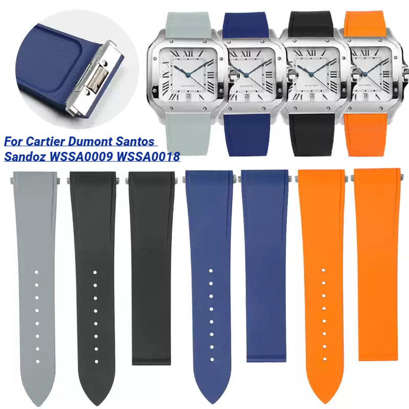 18.5 ミリメートル 21 ミリメートル金属クイックリリー - Cartier Watch Santos のレビューと価格