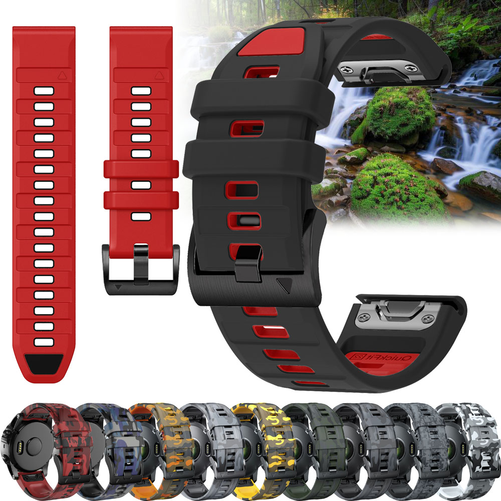フェニックス E 47mm 公式クイックフィット 22mm  - Silicone Watch Band 22Mm のレビューと価格